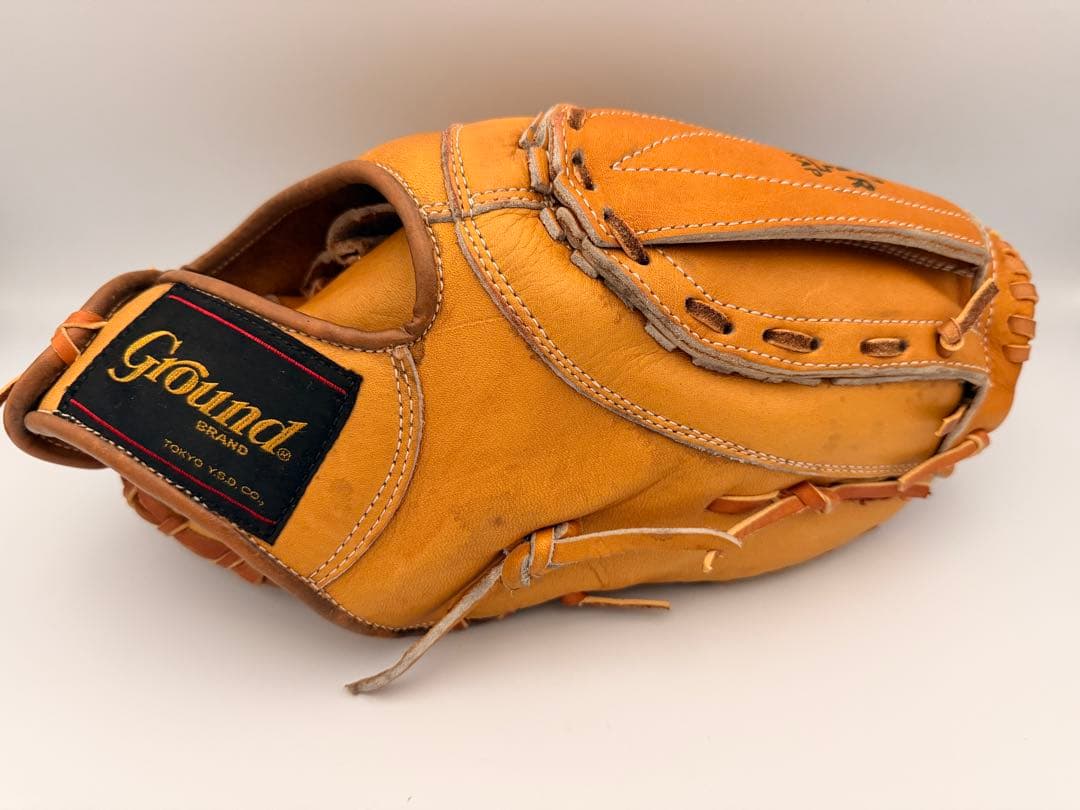 K【希少】Ground Brand 一塁手用 ファーストミット F-8500