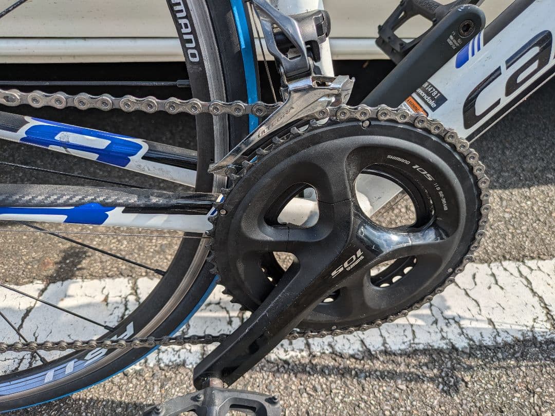 よしりん Cannondale caad8 TIAGRA改105S