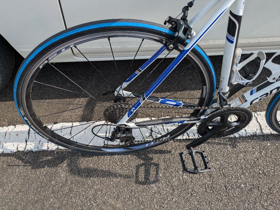 よしりん Cannondale caad8 TIAGRA改105S