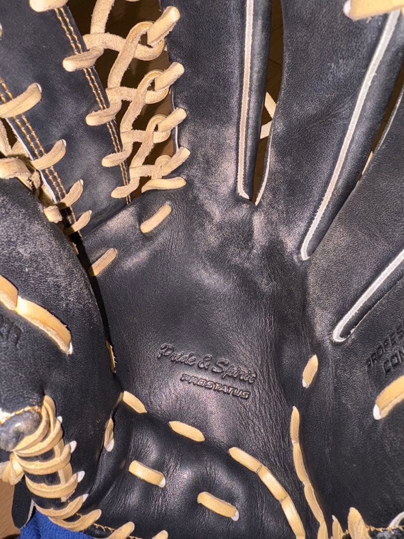 ZETT プロステイタス 野球グローブ 黒