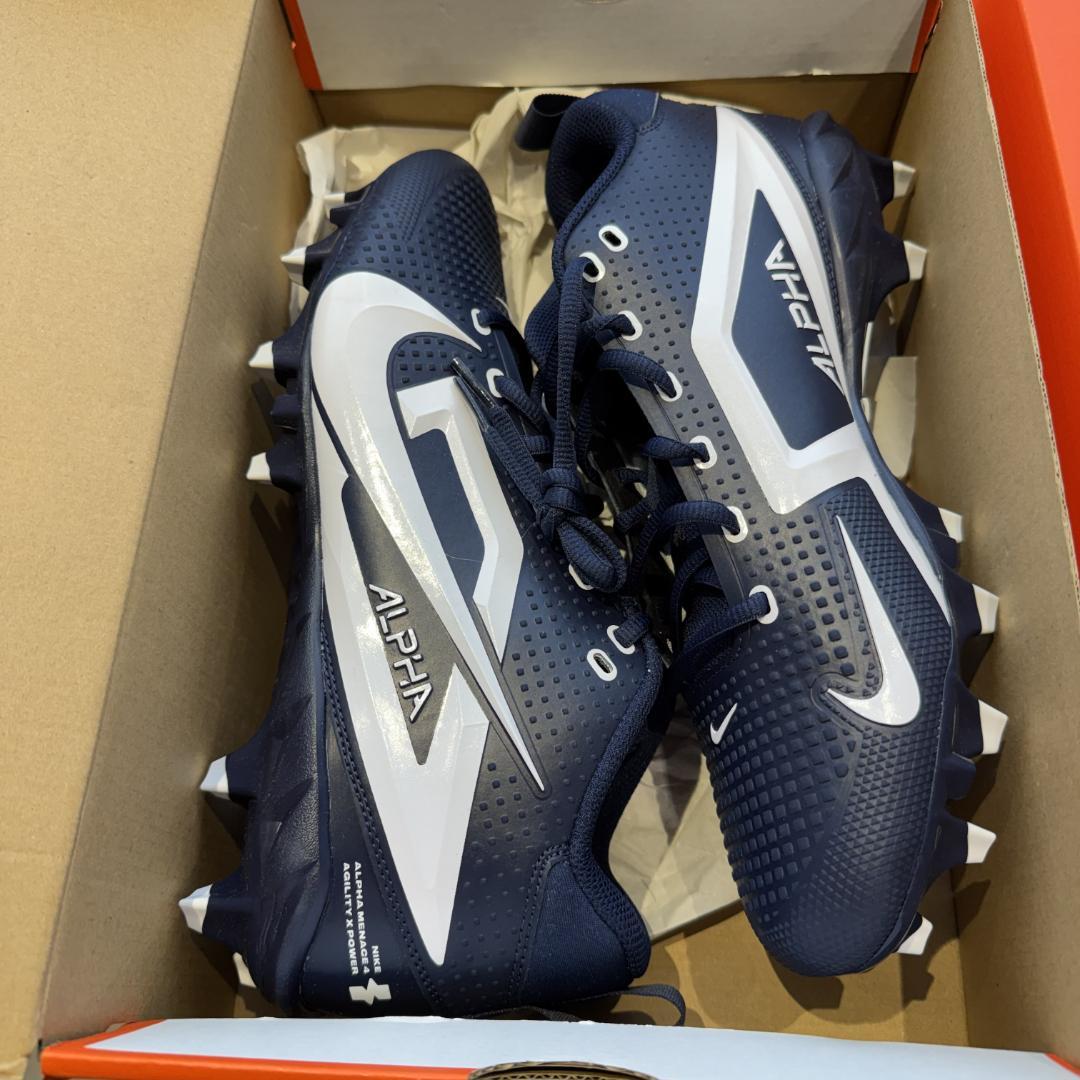 NIKE Alpha Menace 4 クリーツ 紺・黒 28cm