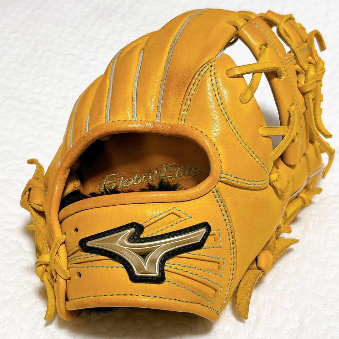 【美品】ミズノ　グローバルエリート　少年用　坂本モデル　サイズL 軟式 内野手用