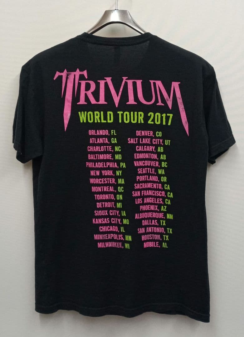 TRIVIUM ツアーTシャツ 2017