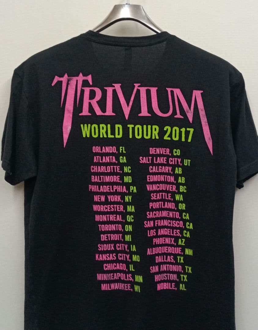 TRIVIUM ツアーTシャツ 2017