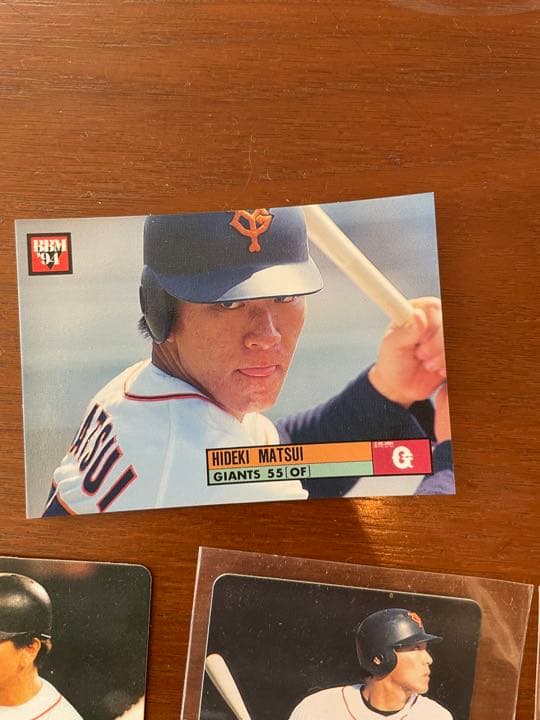 松井秀喜　BBM 東京スナック　レア　カード　プロ野球　ジャイアンツ　95 94