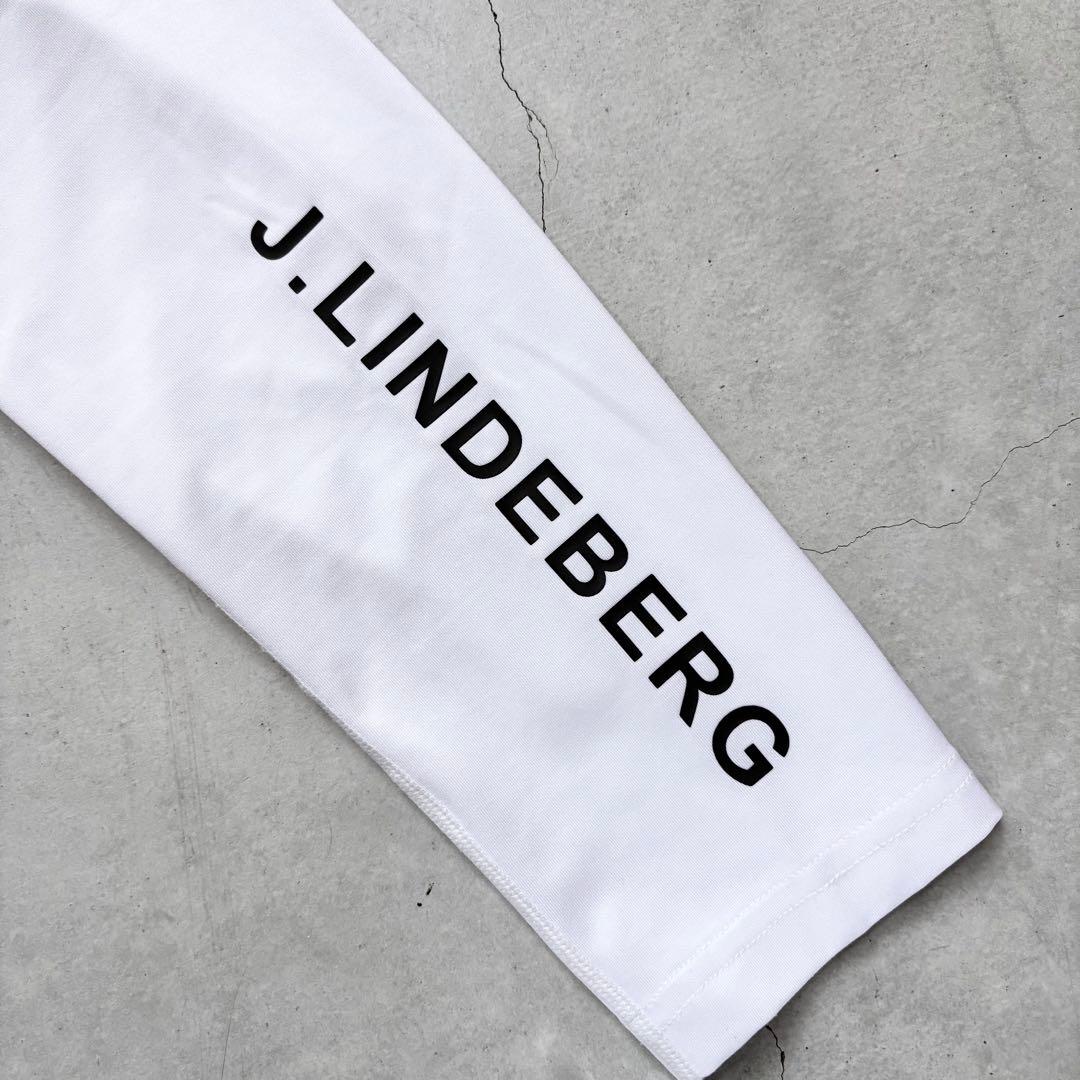 J.LINDEBERG ジェイリンドバーグ モックネックシャツ ストレッチ ロゴ