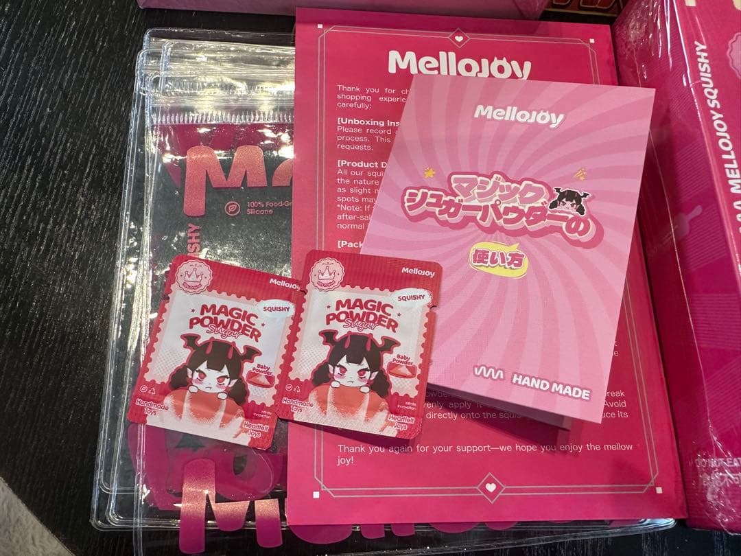 メロジョイ mellojoy スクイーズ まとめ売り 4点　全品未開封
