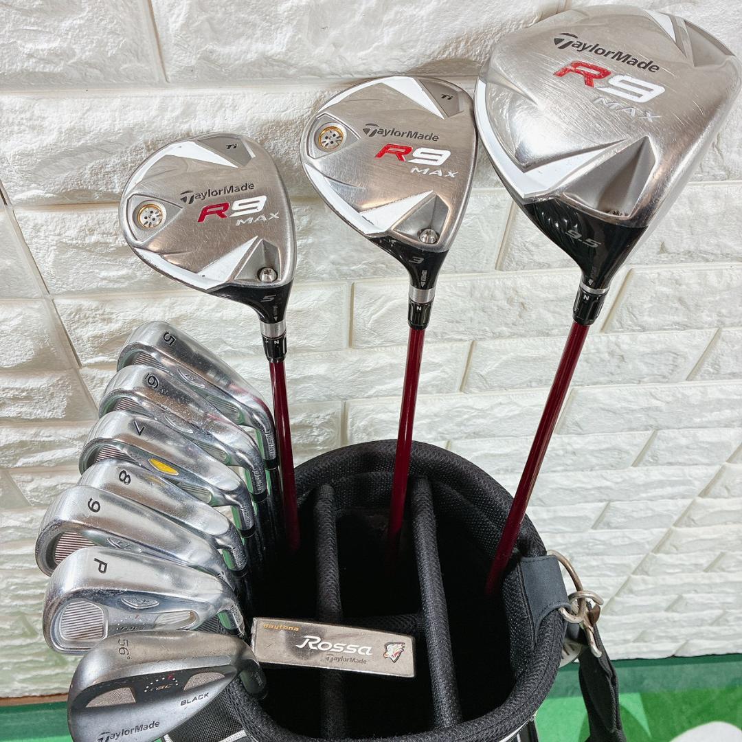 TaylorMade R9 MAX rac メンズゴルフクラブセット11本