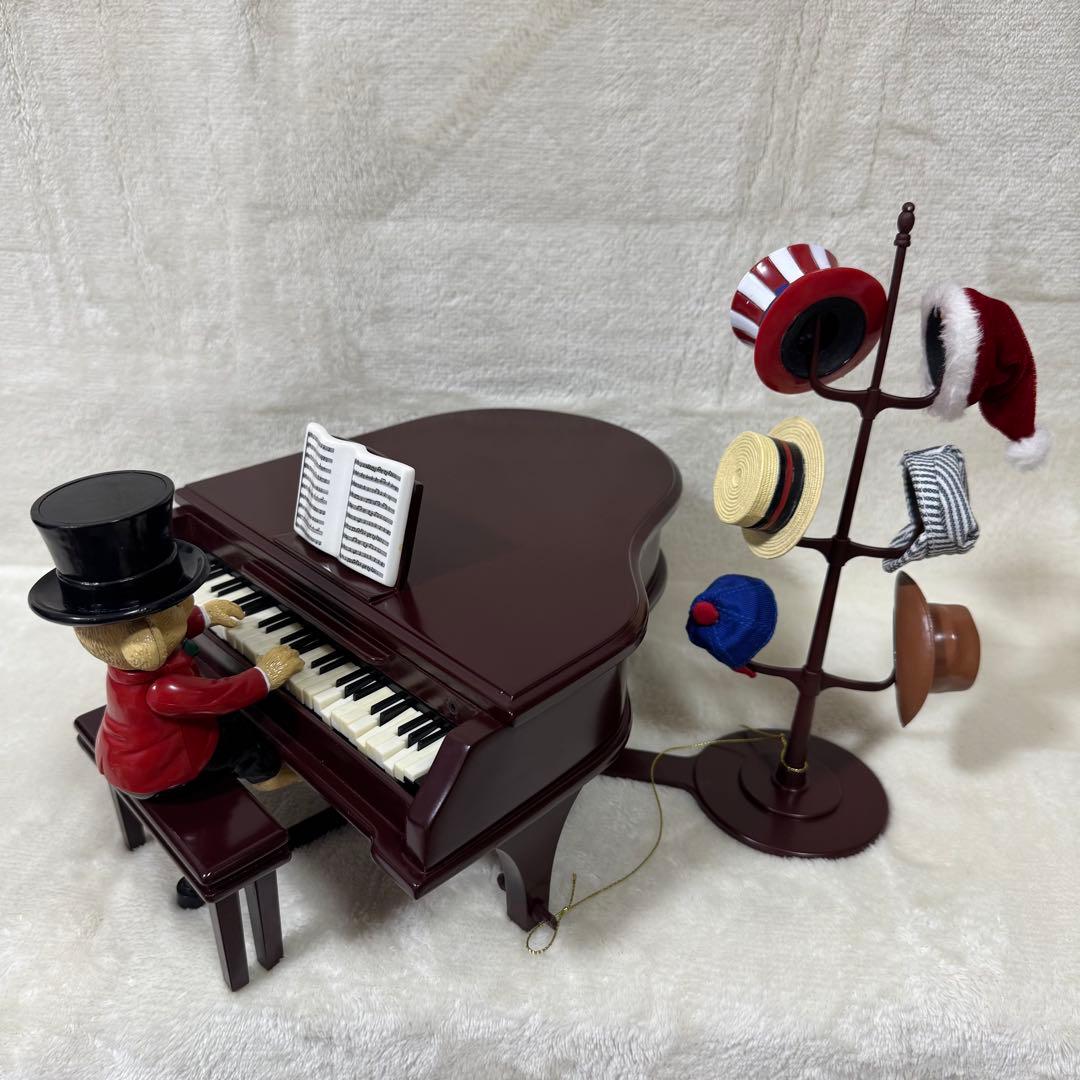 【希少】Mr.Christmas テディ テイクスリクエスト グランドピアノ