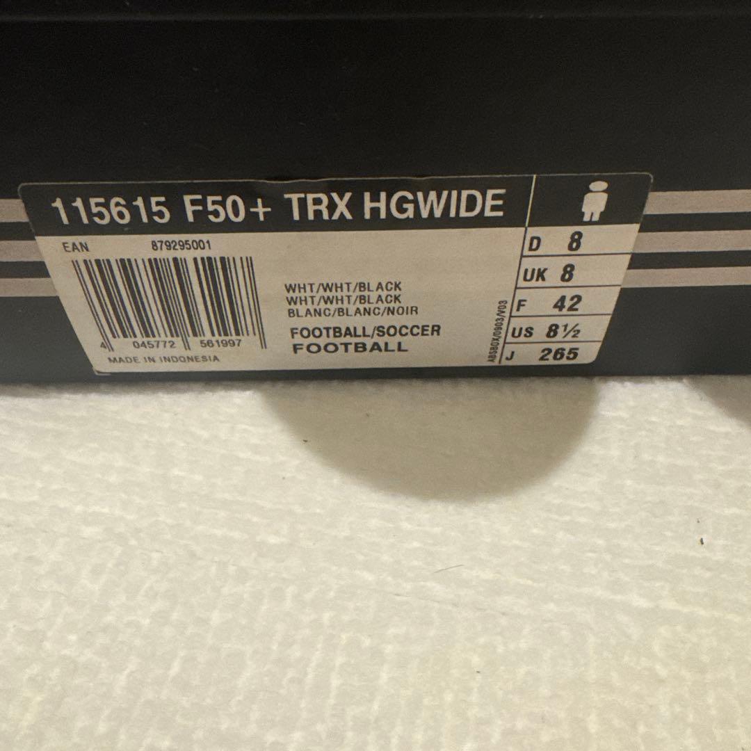 美品　adidas F50+ TRX HG