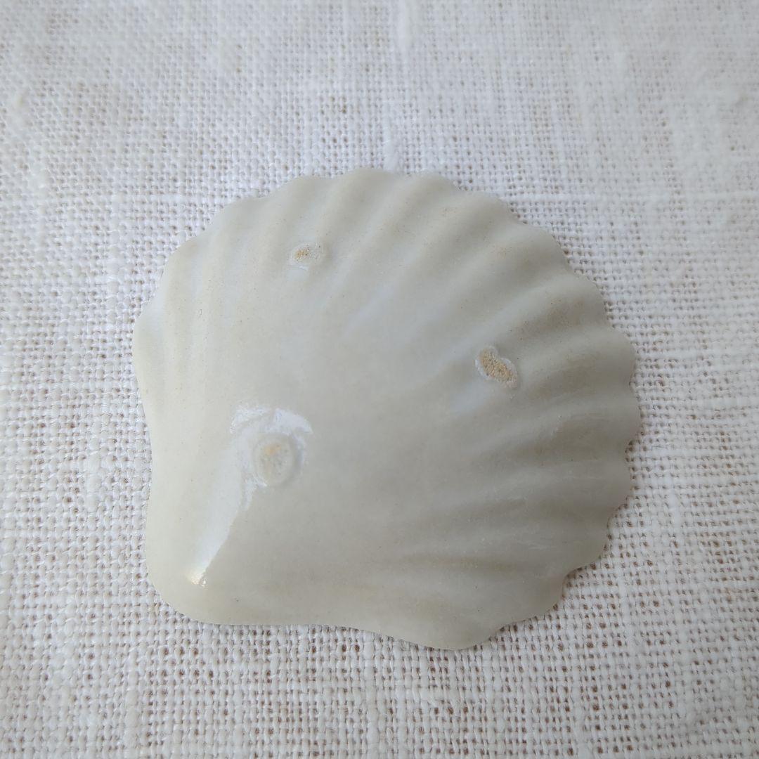 長峰菜穂子　豆皿　4客セット　貝殻の形