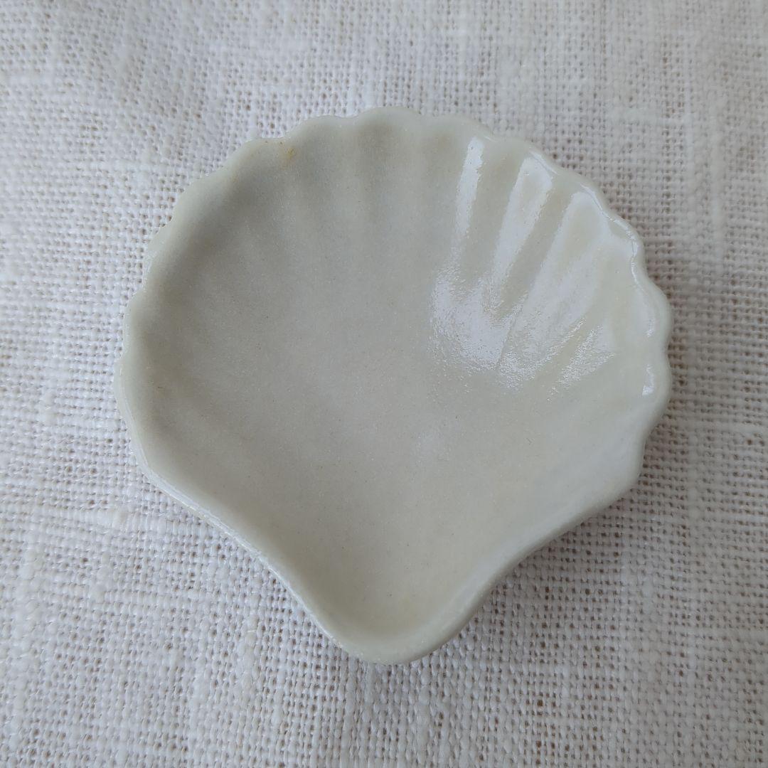 長峰菜穂子　豆皿　4客セット　貝殻の形