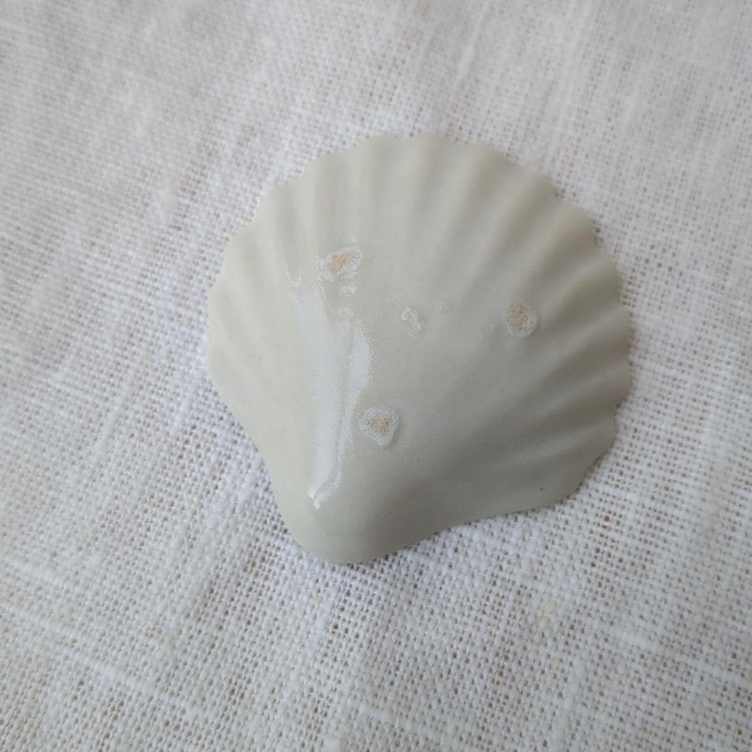 長峰菜穂子　豆皿　4客セット　貝殻の形