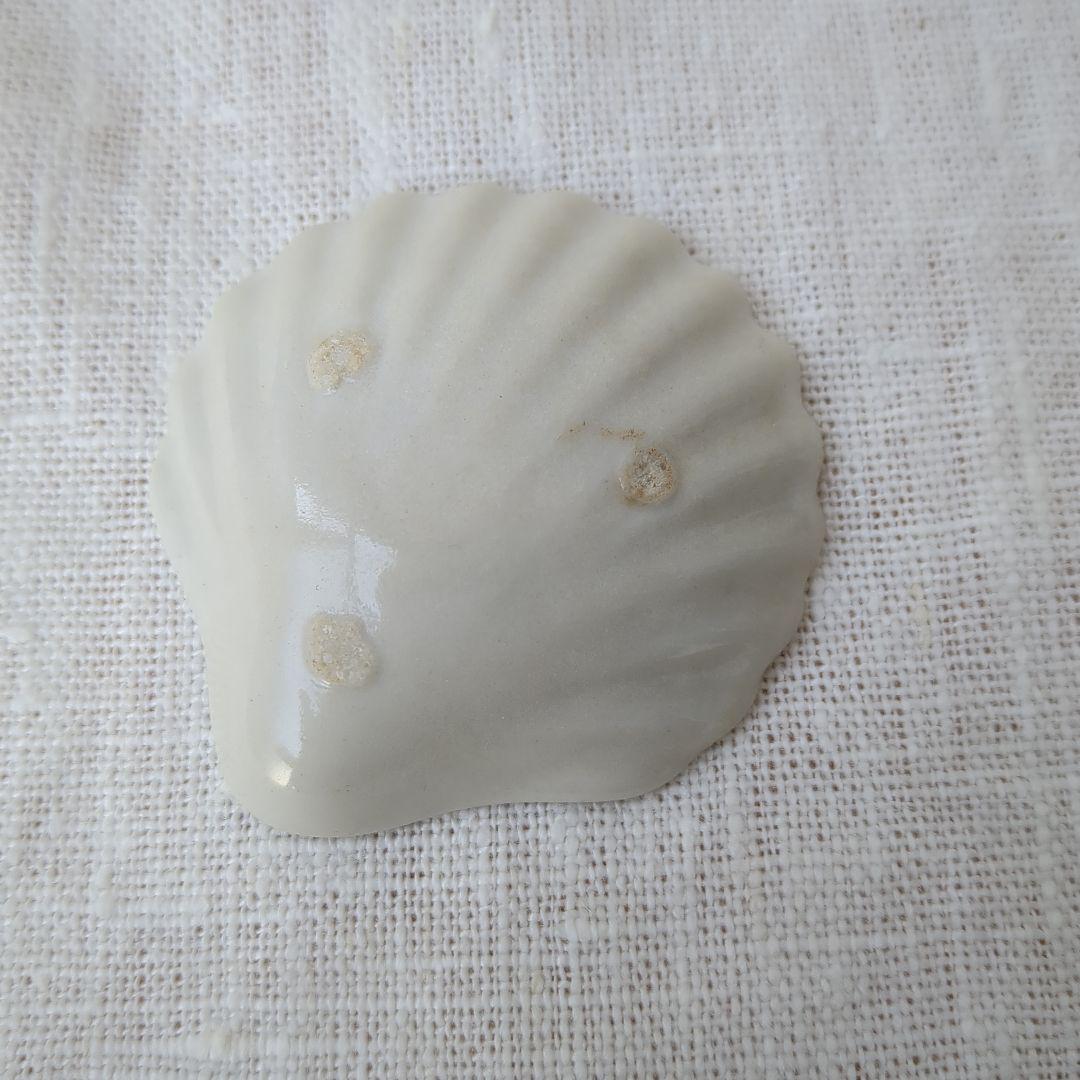 長峰菜穂子　豆皿　4客セット　貝殻の形