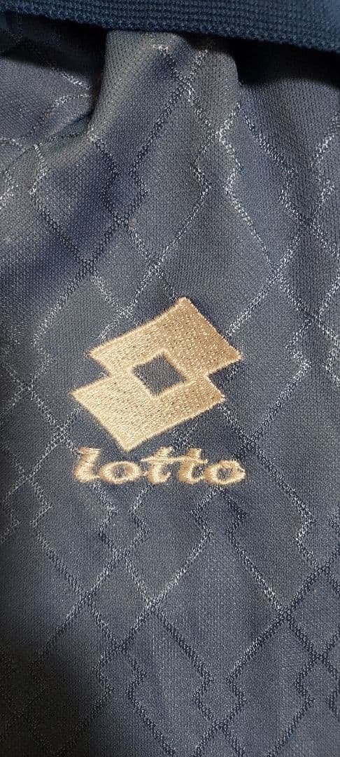 激レア Lotto ACミラン 95-96 4thユニフォーム 青