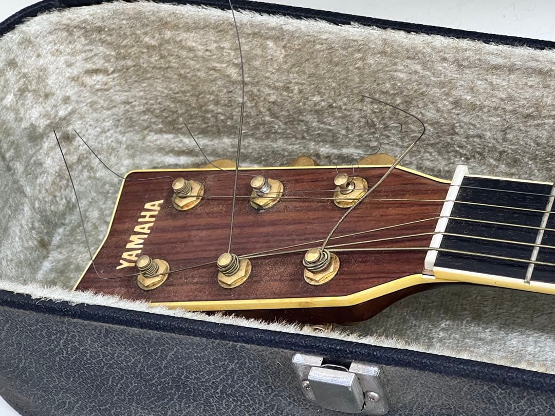 YAMAHA FG-300J 黒ラベル　ビンテージ　ケース付き