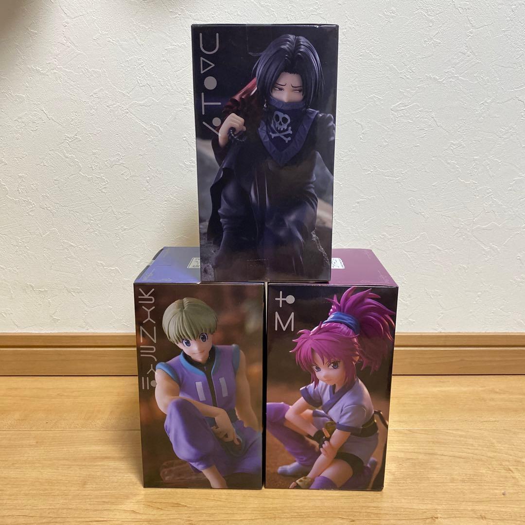 HUNTER HUNTER ぬーどるストッパーフィギュア3体セット