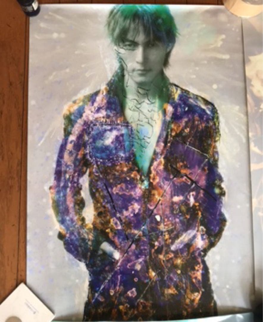 B’z 稲葉浩志　志庵ポスター 未使用 4枚セット 状態良好 ビーズ