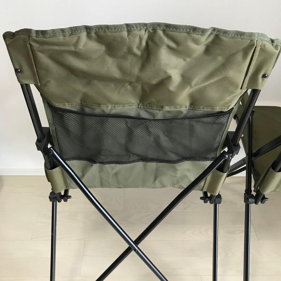 QUICKCAMP クイックキャンプ ハイバックチェア 折り畳みチェア キャンプ