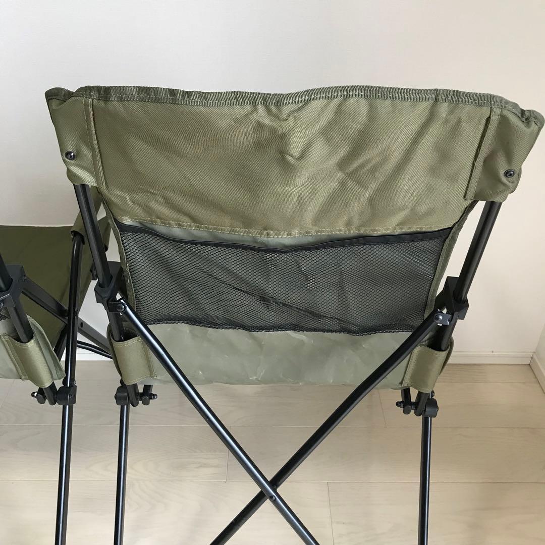 QUICKCAMP クイックキャンプ ハイバックチェア 折り畳みチェア キャンプ