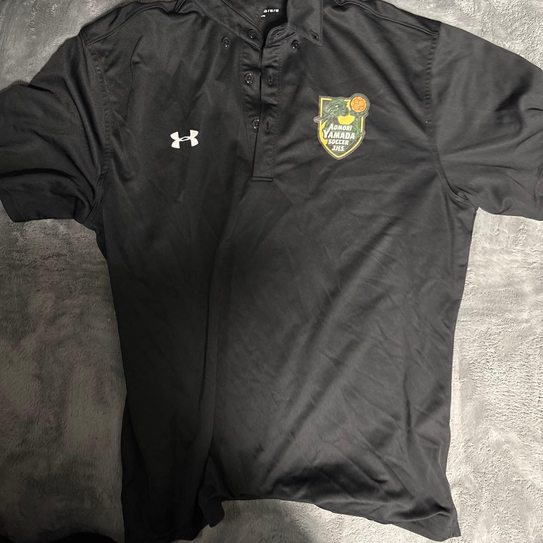 Under Armour 黒 ポロシャツ上下　Mサイズ