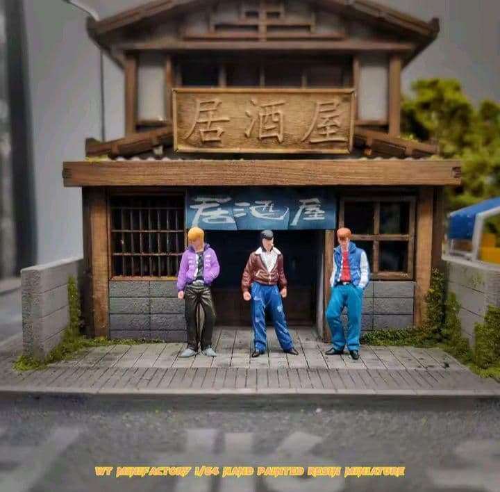 ★NEW■1/64《高品質》【ストリートヤンキー3体セット】《新品・未使用品》