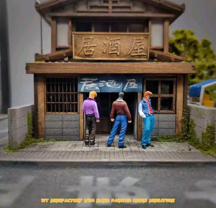 ★NEW■1/64《高品質》【ストリートヤンキー3体セット】《新品・未使用品》