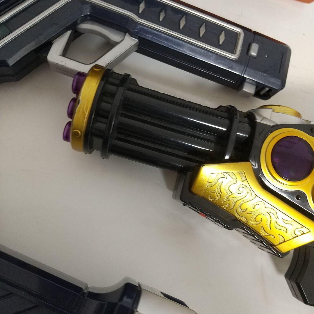 仮面ライダー鎧武　大量　武器　DX戦極ドライバー　ブドウ龍砲　火縄大橙DJ銃