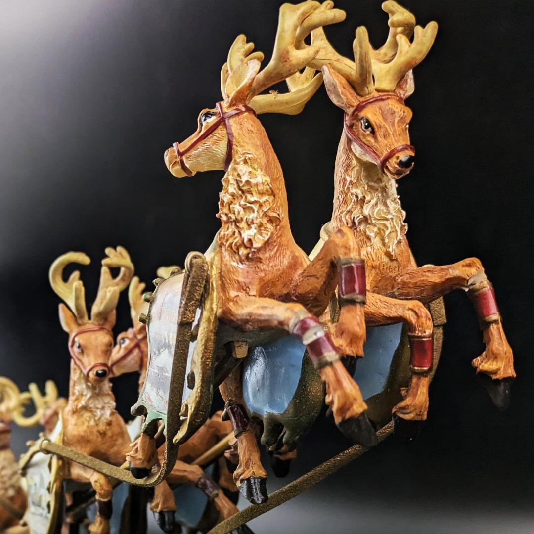 トーマス・キンケード サンタとトナカイ 『ナイト ビフォア クリスマス』 限定品