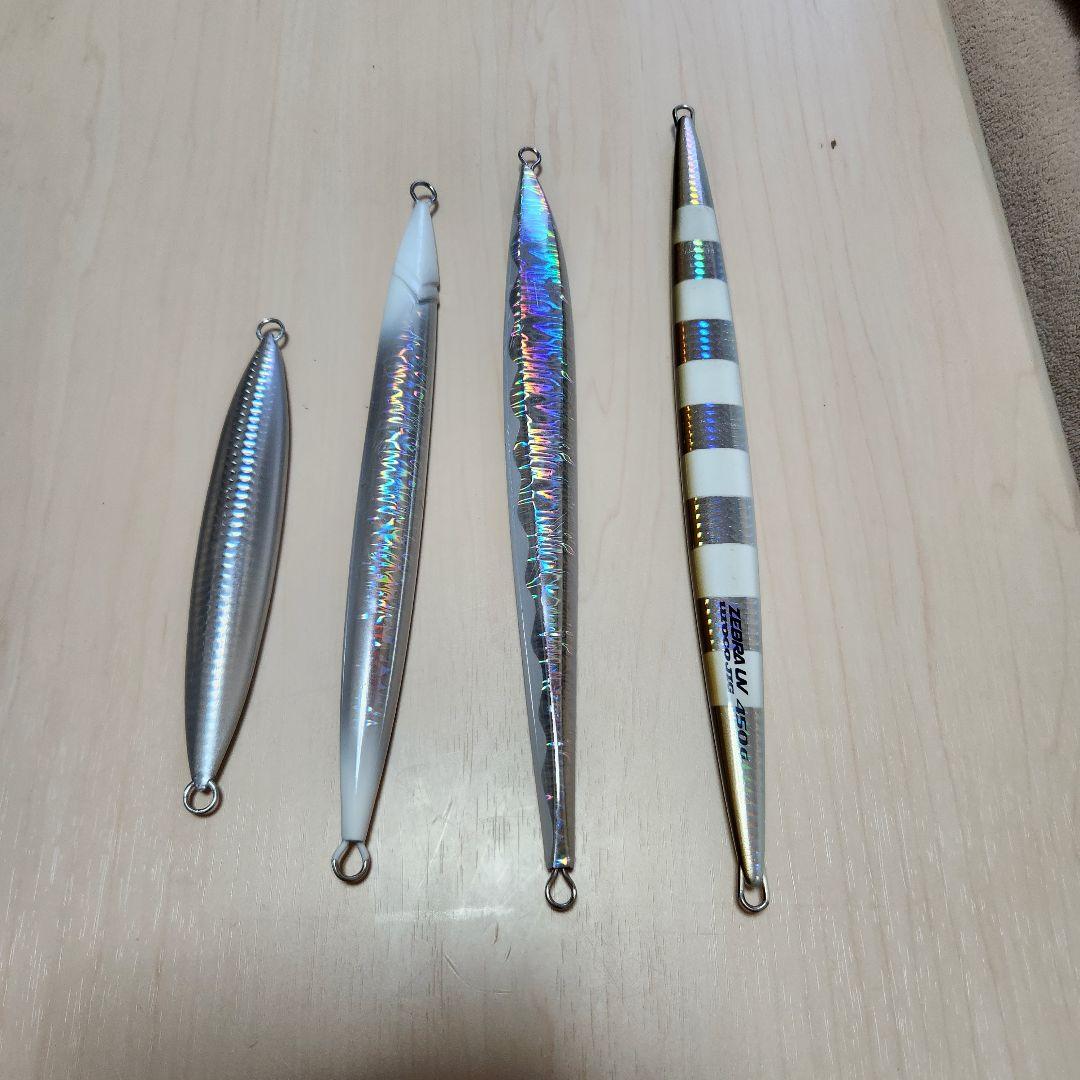 トンジギジグ　4点セット　250g～450g