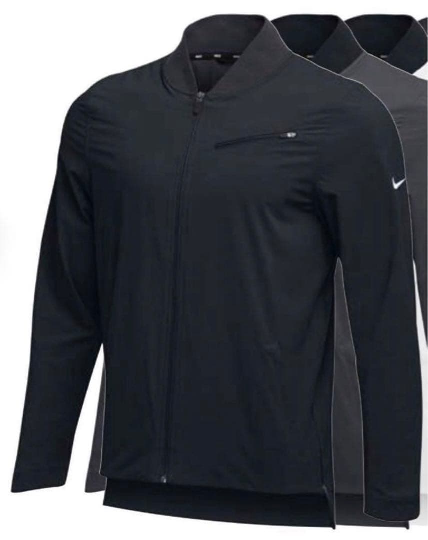 ウォーキング・ランニングウェア 109.NIKE DRI-FIT JACKETS BLACK