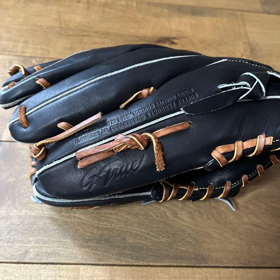 美品！ミズノ　グローバルエリート　GTrue 軟式　内野　ブラック