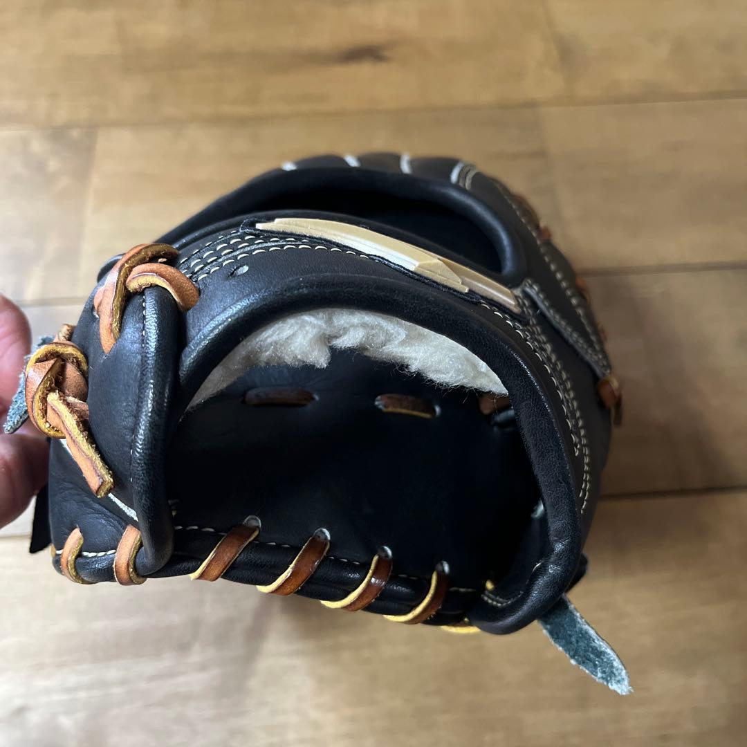 美品！ミズノ　グローバルエリート　GTrue 軟式　内野　ブラック