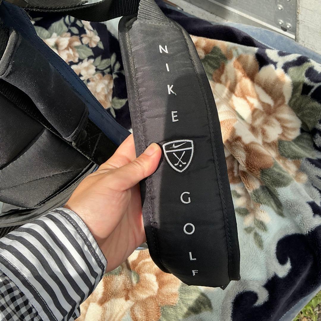 【希少】NIKE GOLF 軽量スタンド式キャディバッグ ネイビー