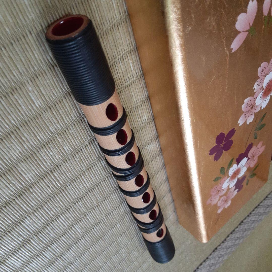 雅楽　篳篥　白竹　籐巻き