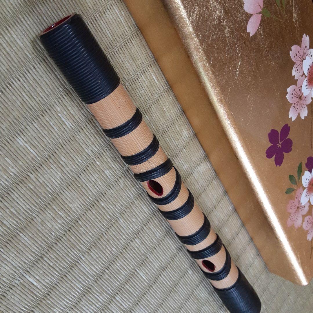 雅楽　篳篥　白竹　籐巻き
