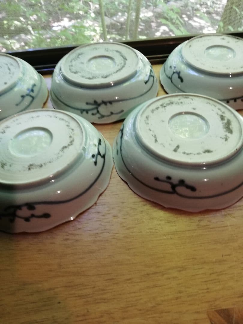 古伊万里(江戸中～後期)染め付け