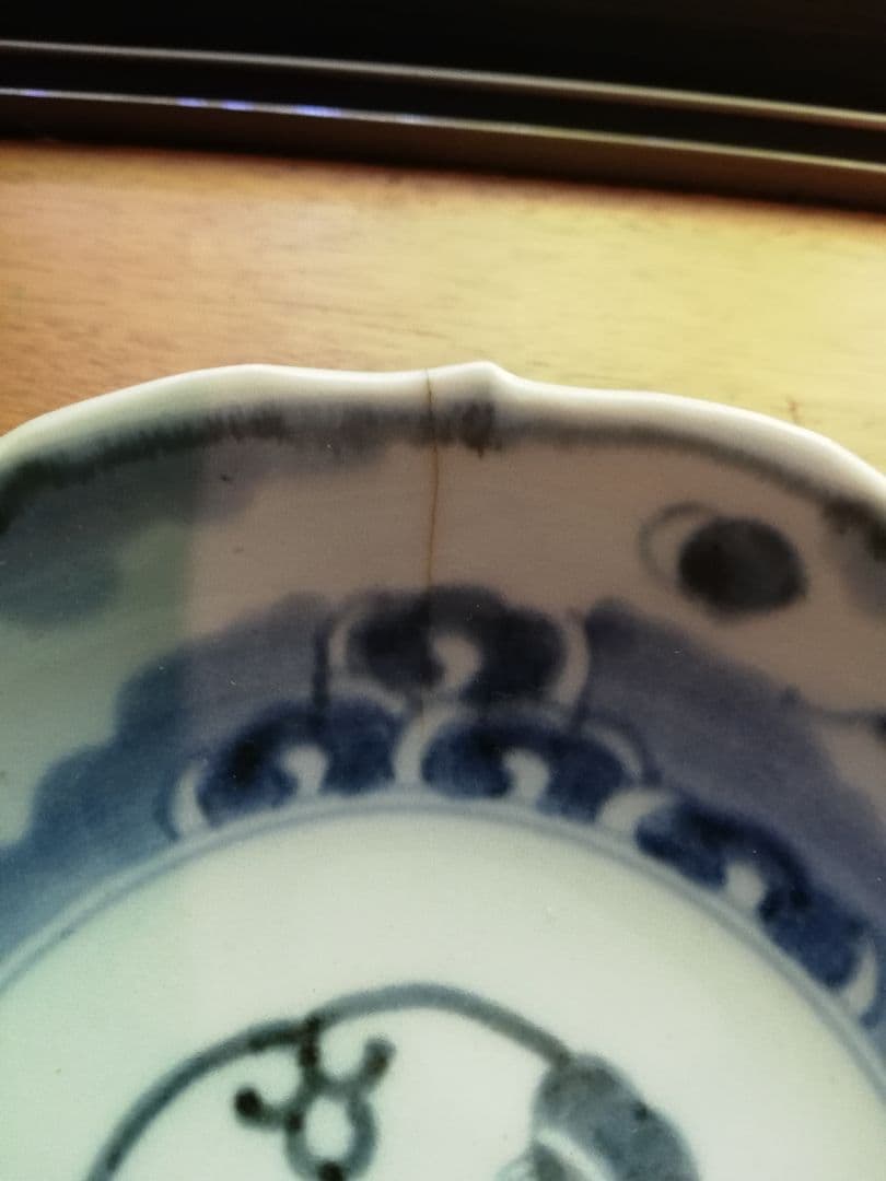 古伊万里(江戸中～後期)染め付け