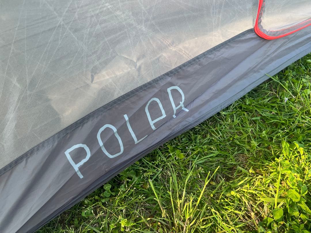 ポーラー　poler テント　二人用　オレンジ　自立