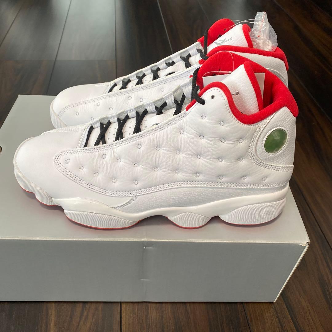 Air Jordan 13 Retro 9.5 ホワイト/レッド