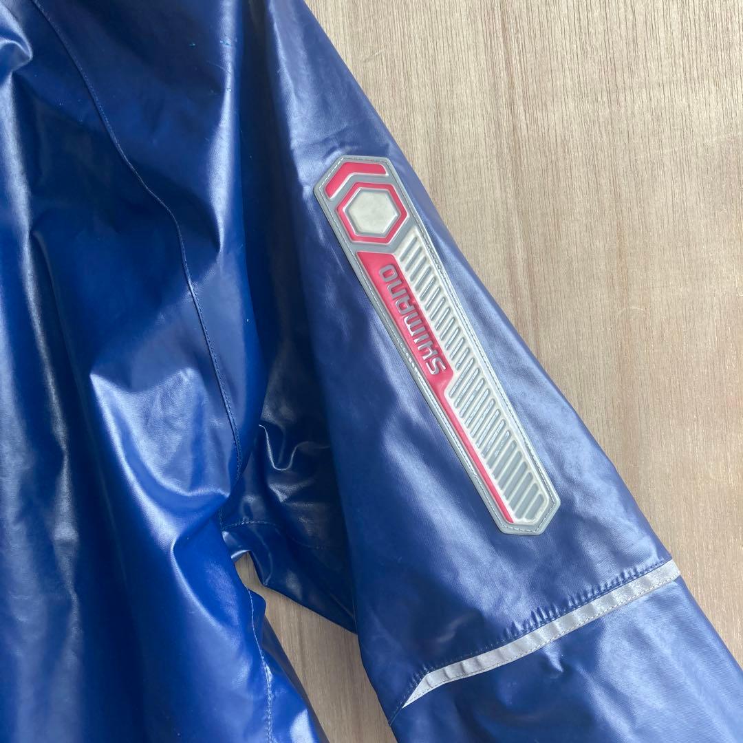 ★中古品★シマノ　マリンスーツ　RA-033R ネイビー　L size