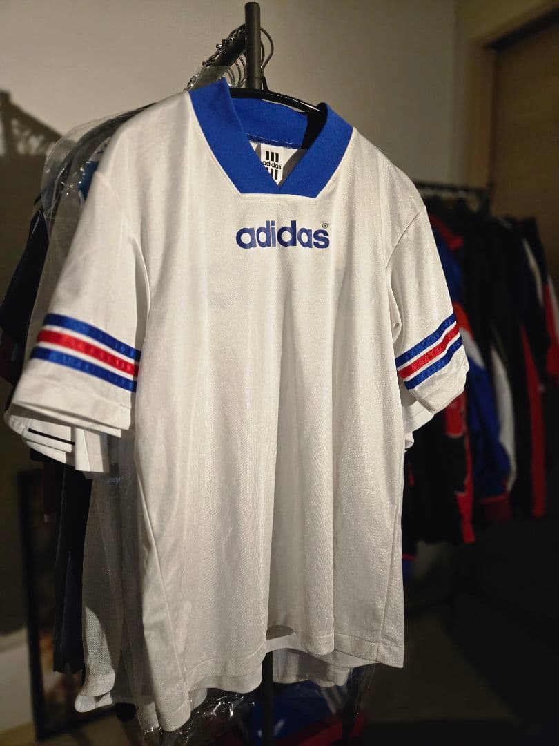 【希少】 90s adidas ゲームシャツ 当時物