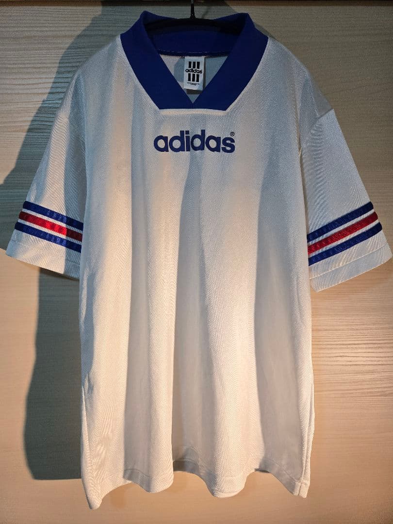 【希少】 90s adidas ゲームシャツ 当時物