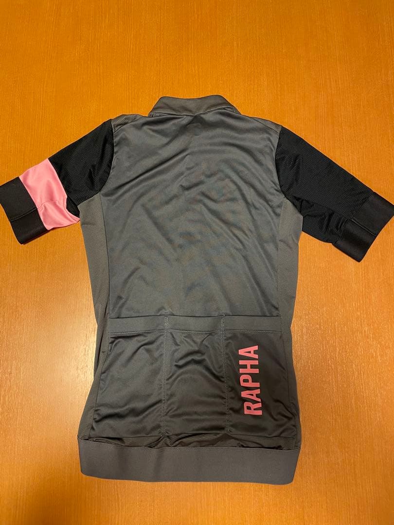 RAPHA PRO TEAM サイクルジャケット グレー/ピンク