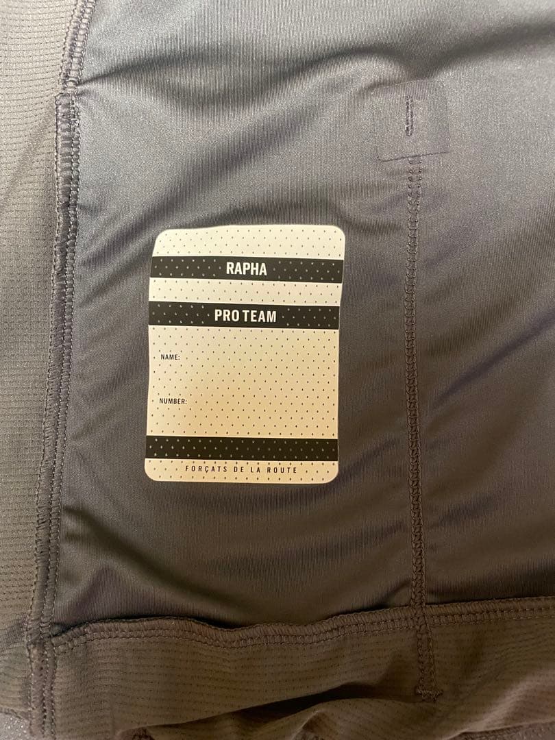 RAPHA PRO TEAM サイクルジャケット グレー/ピンク