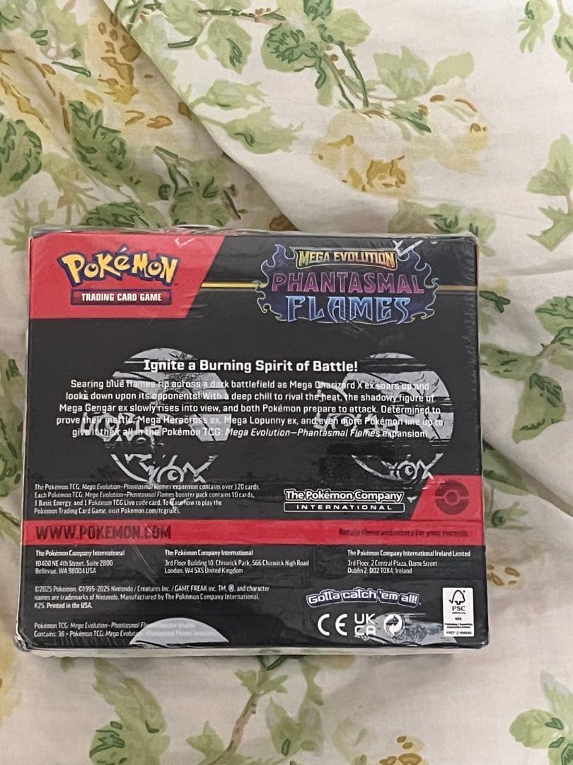 ポケモンカード 英語版 Phantasmal Flames 未開封36パック入り