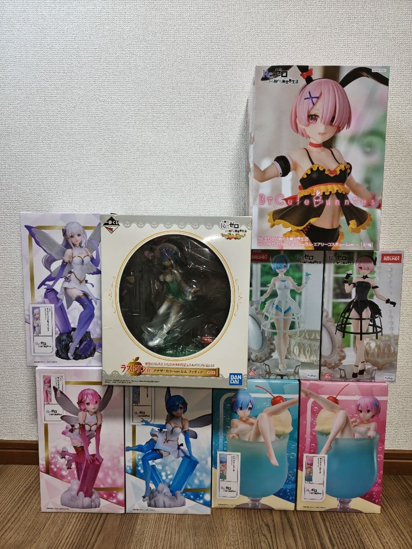 Re:ゼロ フィギュア まとめ売り ラストワン含む セット