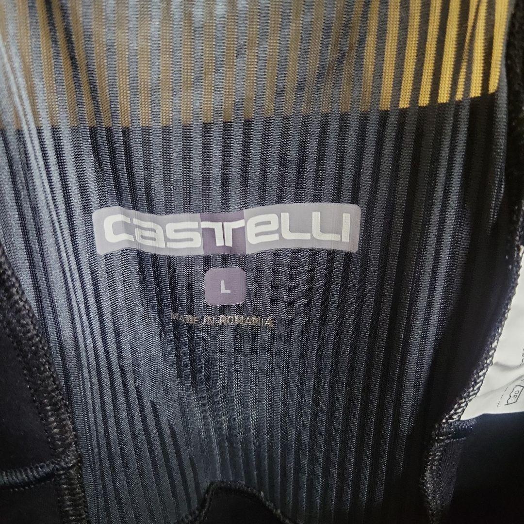 Lサイズ　CASTELLI　FREE AERO RACE S BIBSHORT