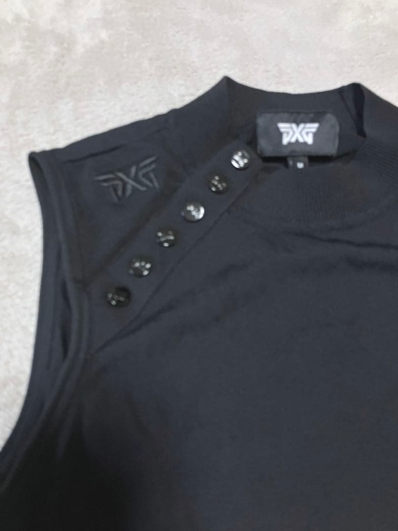 ⭐️PXG GOLFレディース ゴルフ ノースリーブ トップス スカル26ロゴ