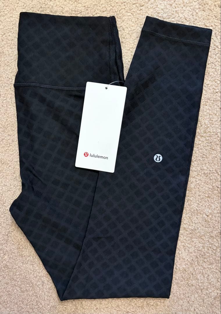 ルルレモン 3D Jacquard Diamond Train Tight 6